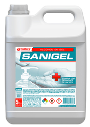 ALCOHOL GEL SANIGEL X 5 LTS