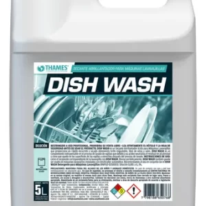 DISH WASH ABRILLANTADOR MAQUINAS LAVAVAJILLAS X 5 LTS