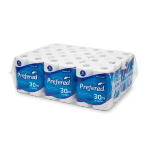 PAPEL HIGIENICO PREFERED 30 MTS H/S 10 PACK X 4 UNIDADES